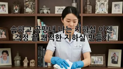 습하고 곰팡내 나는 지하실? 이젠 걱정 끝! 쾌적한 지하실 만들기